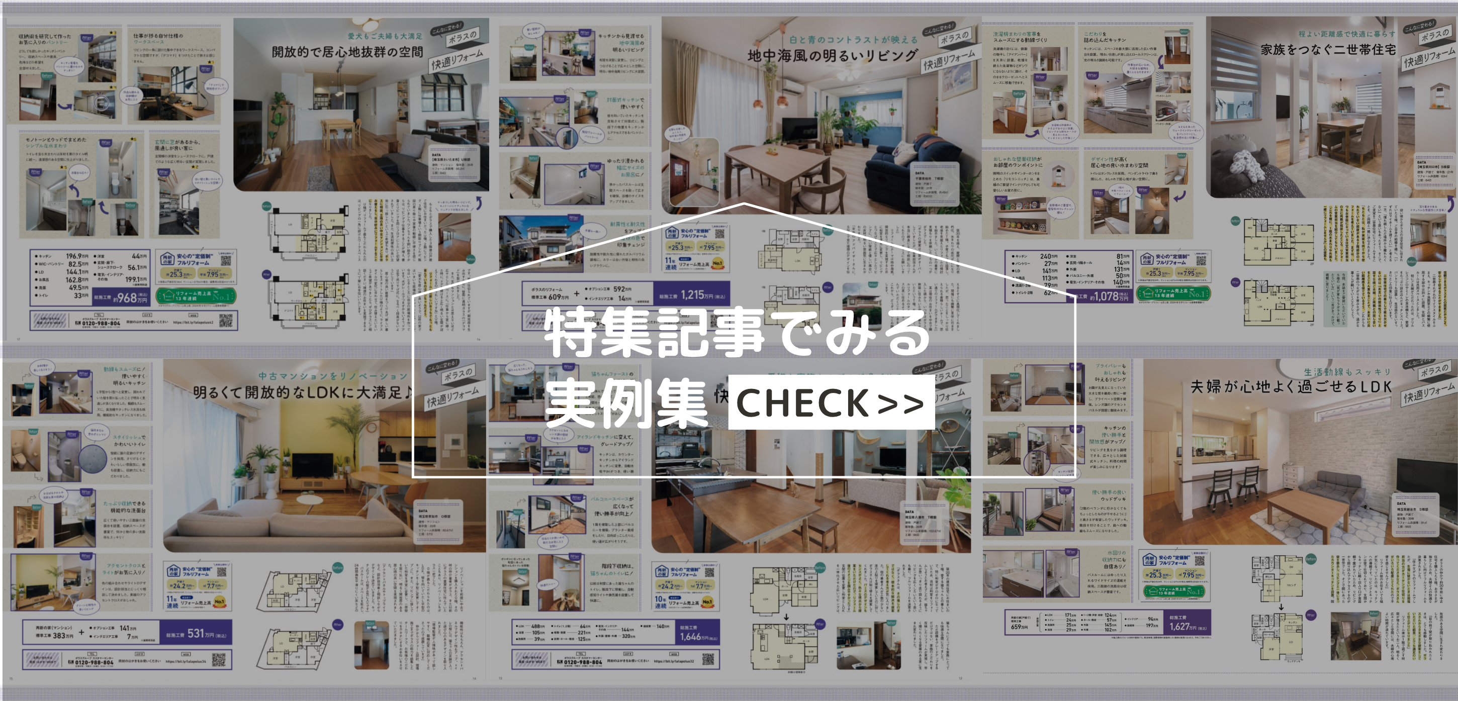 特集記事でみる実例集