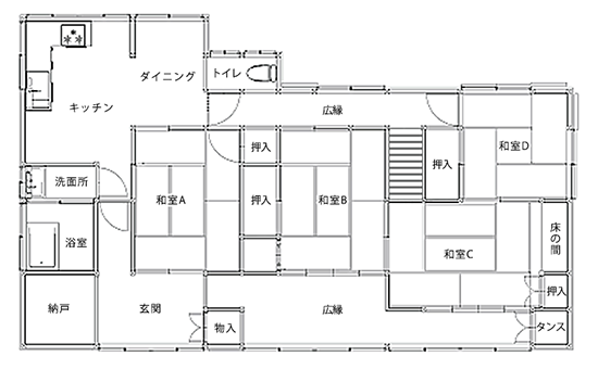 vol.82 夫婦二人の将来が安心なモダンで明るい平屋